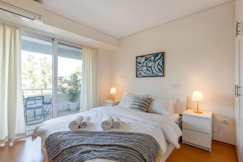 Glyfada Center Sea View Apt Lägenhet Aten Exteriör bild